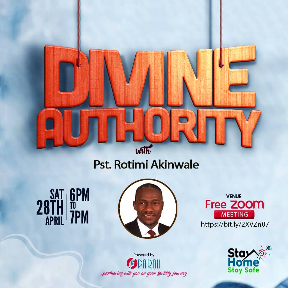 Prayer Meeting: Divine Authority with Pastor Rotimi Akinwale
